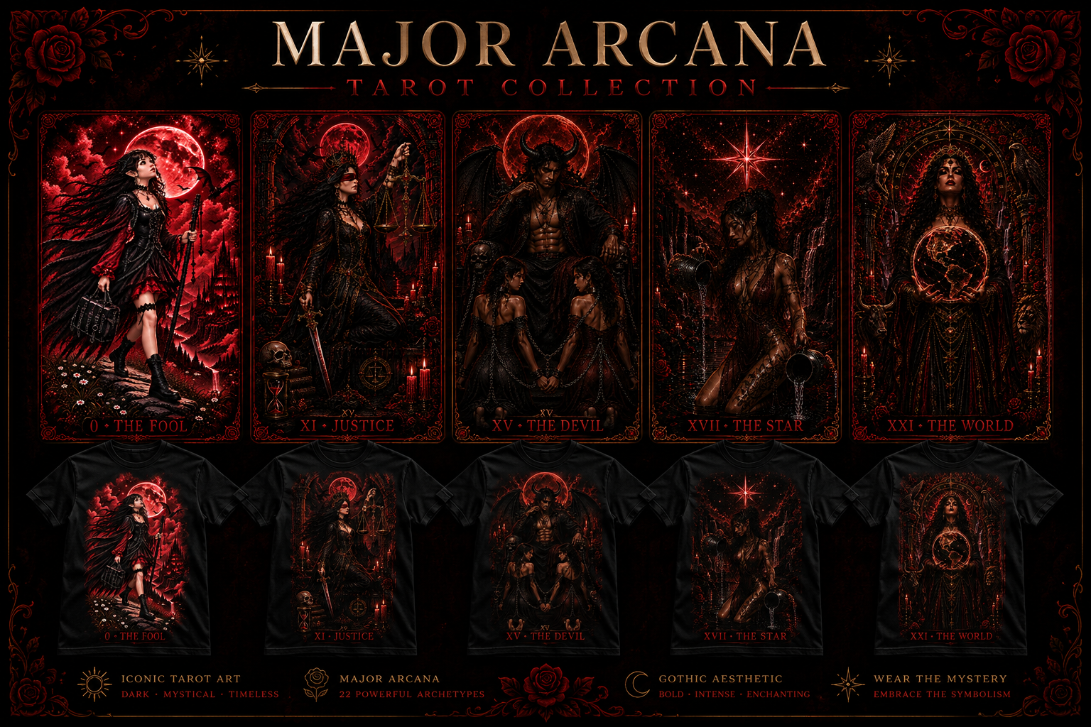 Major Arcana T-Shirt Collection