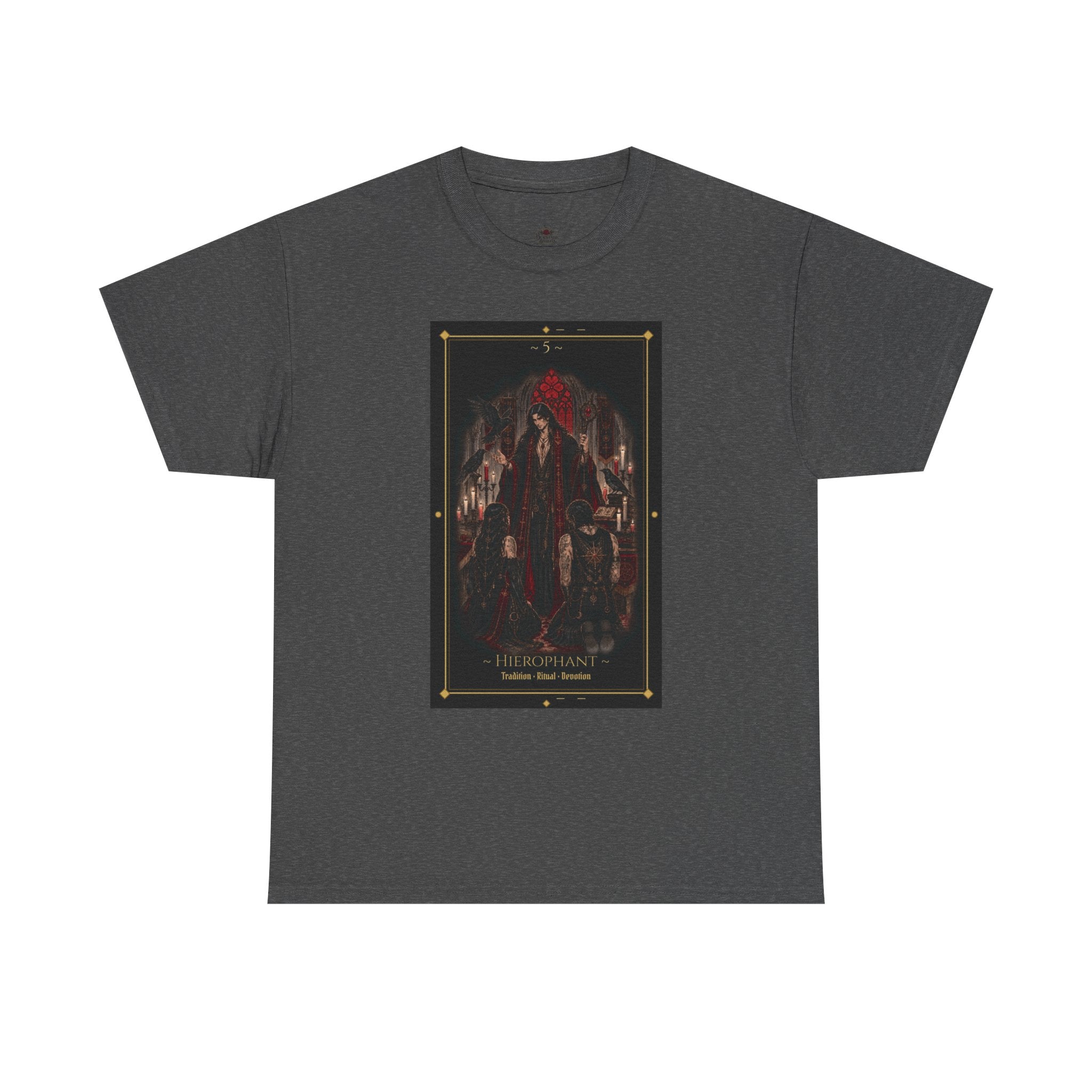 The Hierophant - Major Arcana Tarot Shirt / Tradition, Wisdom & Spiritual Guidance