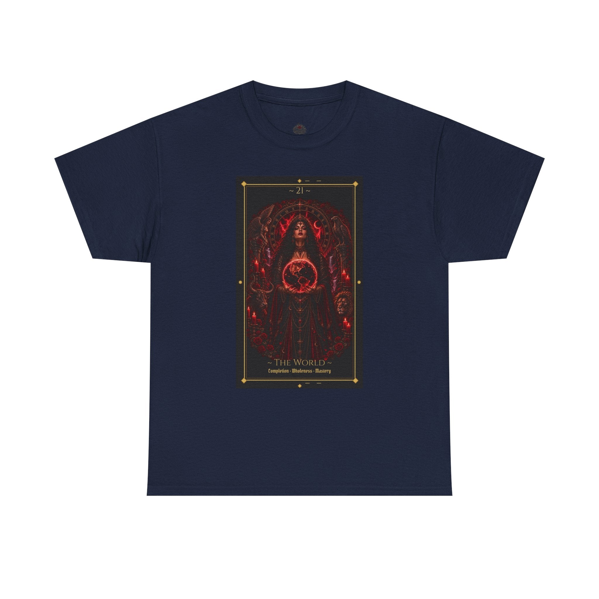 The World - Major Arcana Tarot Shirt / Completion, Fulfillment & New Beginnings