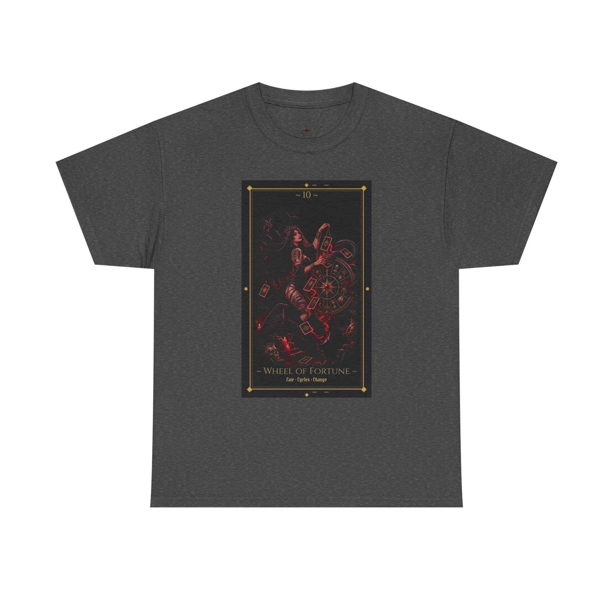 The Wheel of Fortune - Major Arcana Tarot Shirt / Fate, Change & Destiny