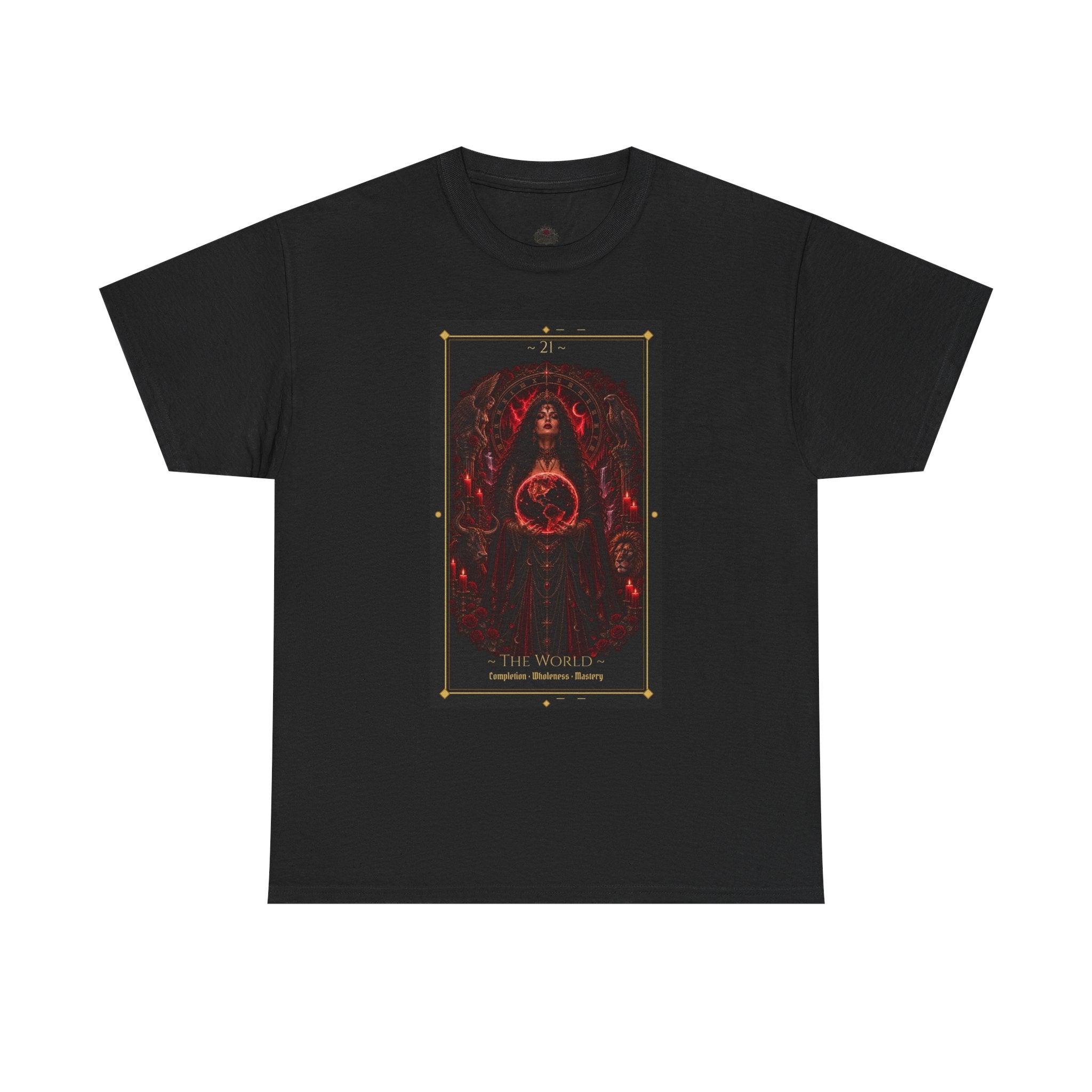 The World - Major Arcana Tarot Shirt / Completion, Fulfillment & New Beginnings