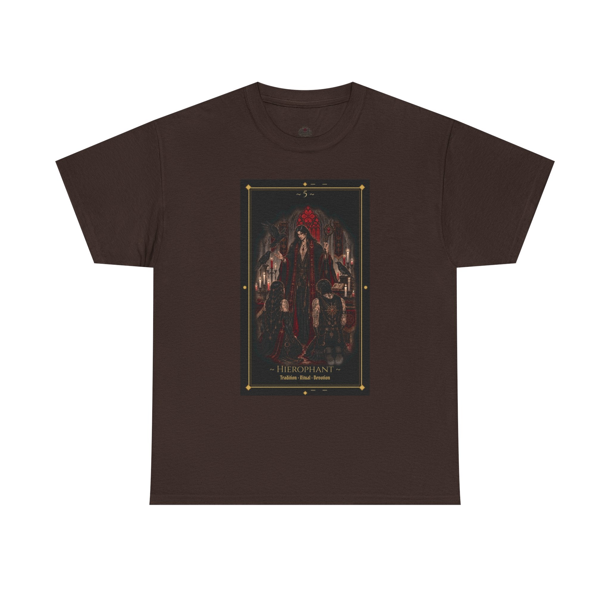 The Hierophant - Major Arcana Tarot Shirt / Tradition, Wisdom & Spiritual Guidance