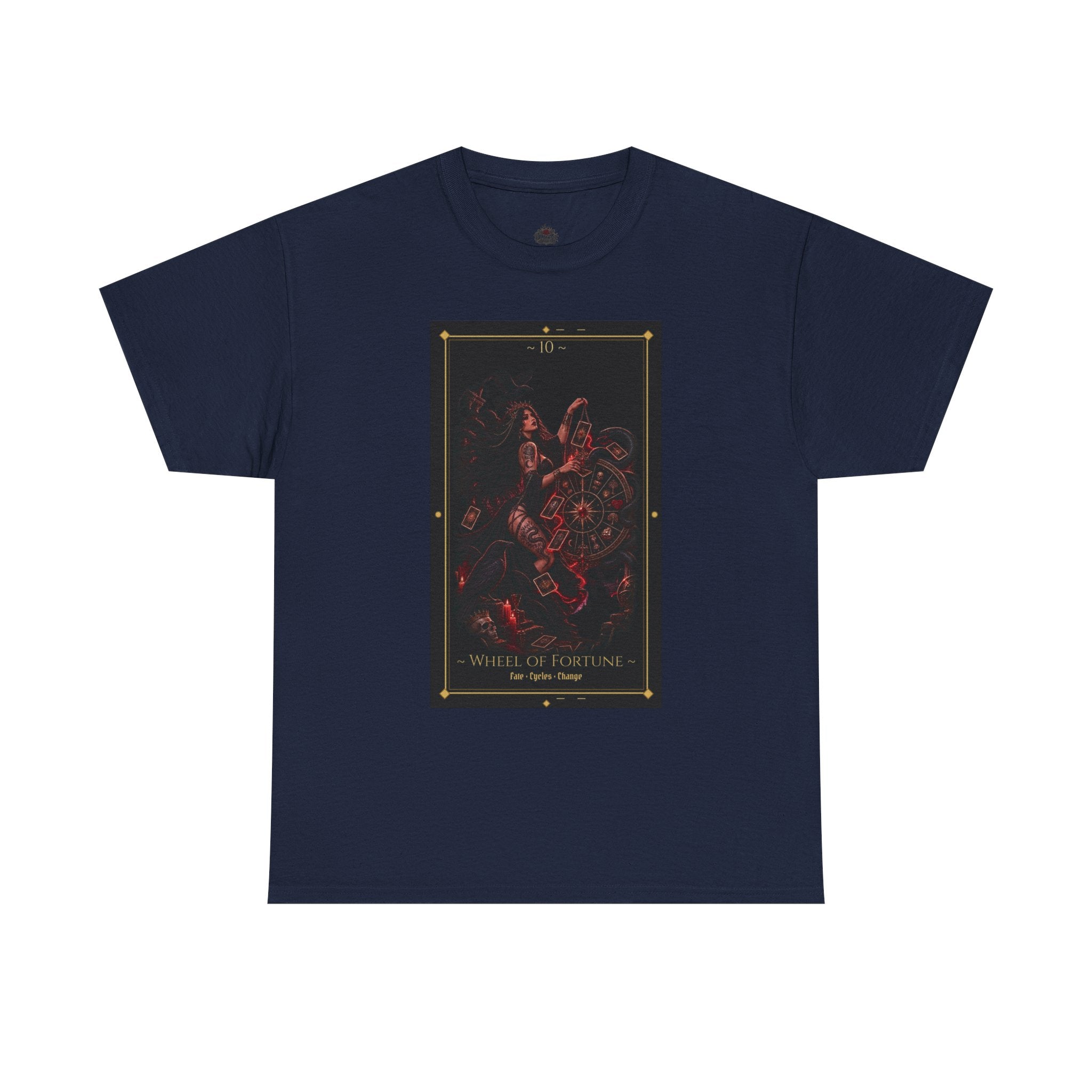 The Wheel of Fortune - Major Arcana Tarot Shirt / Fate, Change & Destiny