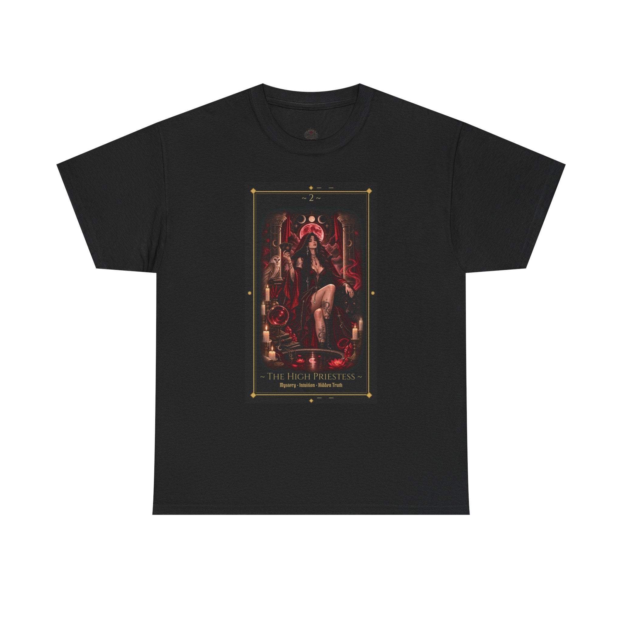 The High Priestess - Major Arcana Tarot Shirt / Intuition