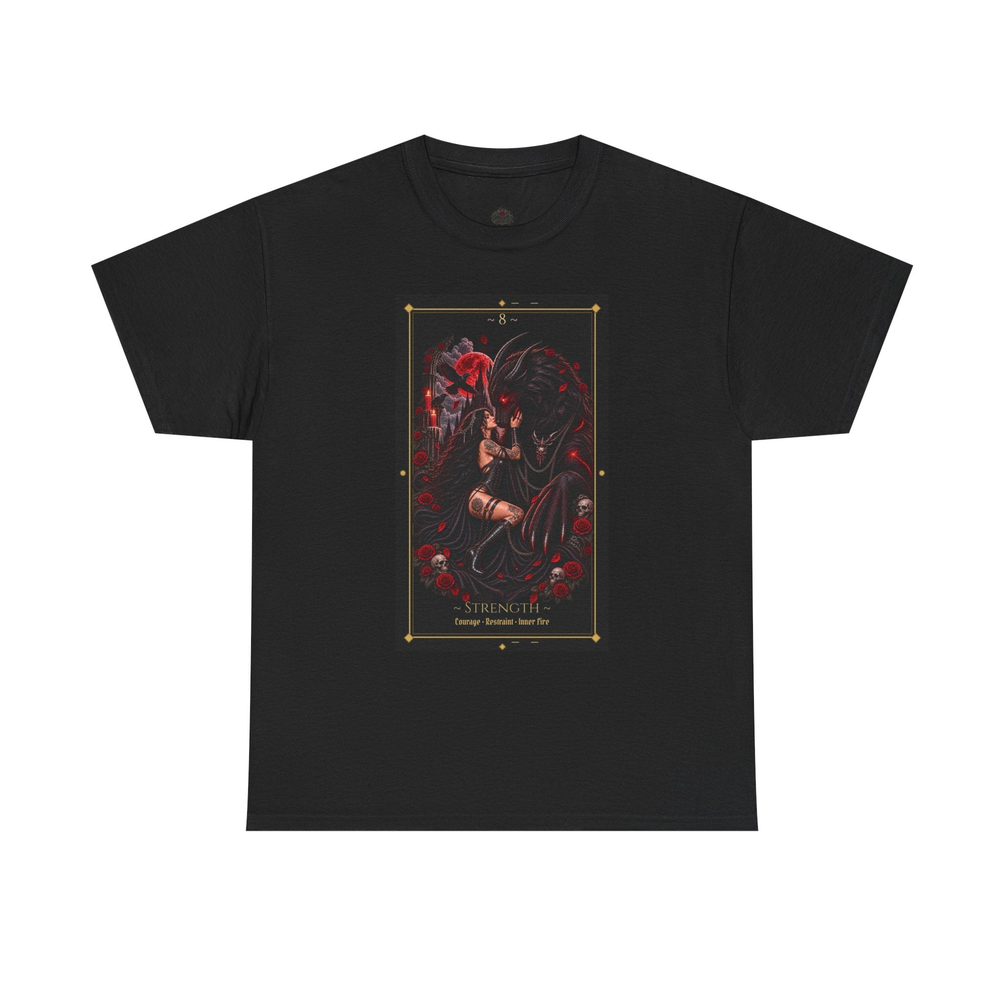 The Strength - Major Arcana Tarot Shirt / Inner Power, Courage & Resilience
