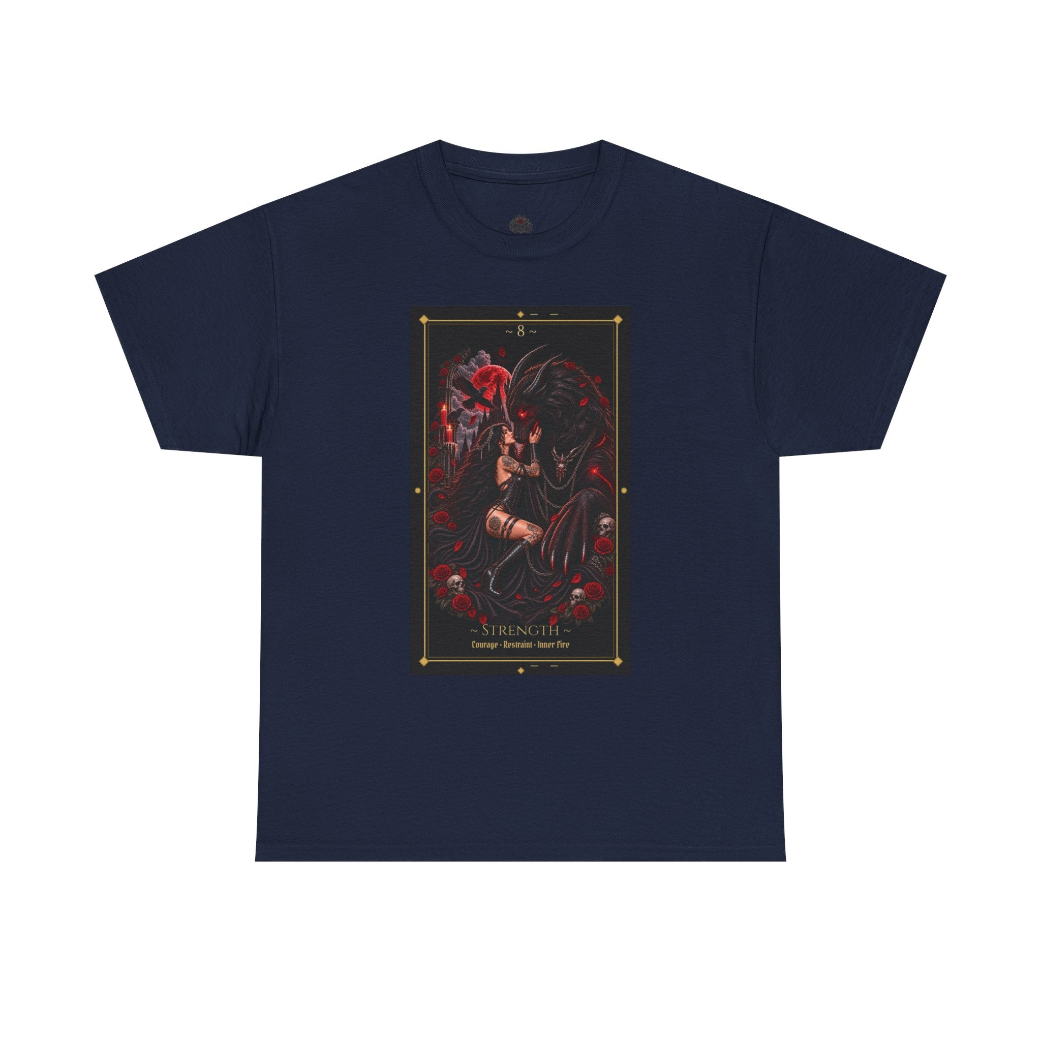 The Strength - Major Arcana Tarot Shirt / Inner Power, Courage & Resilience