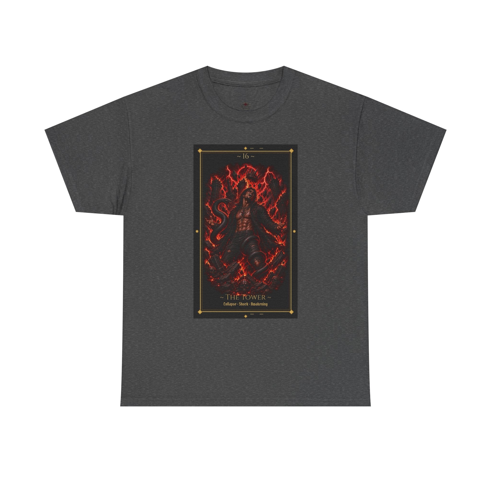 The Tower - Major Arcana Tarot Shirt / Sudden Change, Revelation & Rebirth