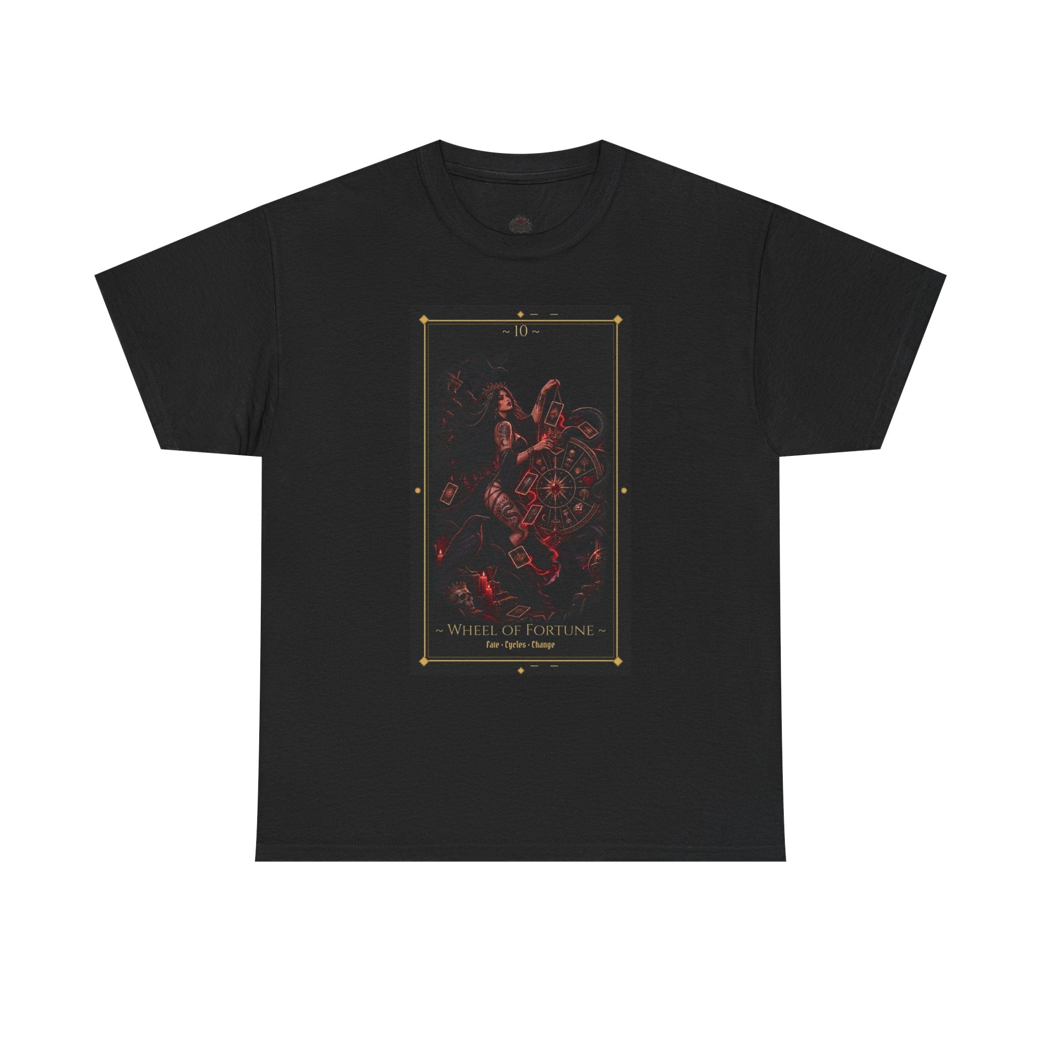 The Wheel of Fortune - Major Arcana Tarot Shirt / Fate, Change & Destiny