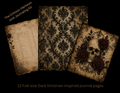 The Crimson Heirloom Junk Journal Kit