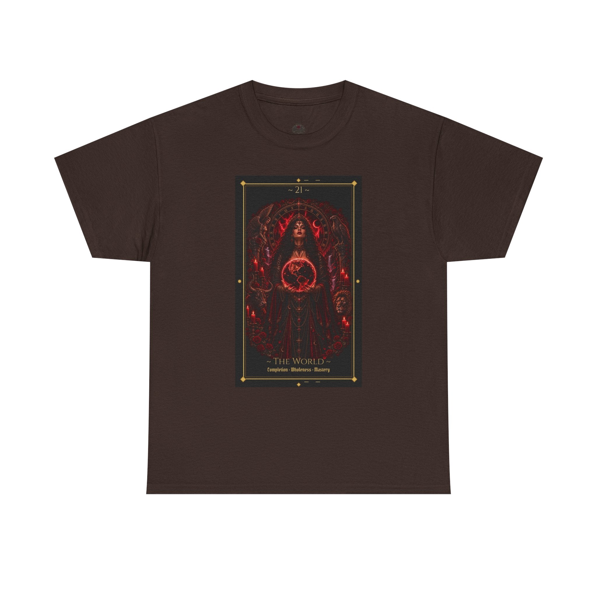 The World - Major Arcana Tarot Shirt / Completion, Fulfillment & New Beginnings