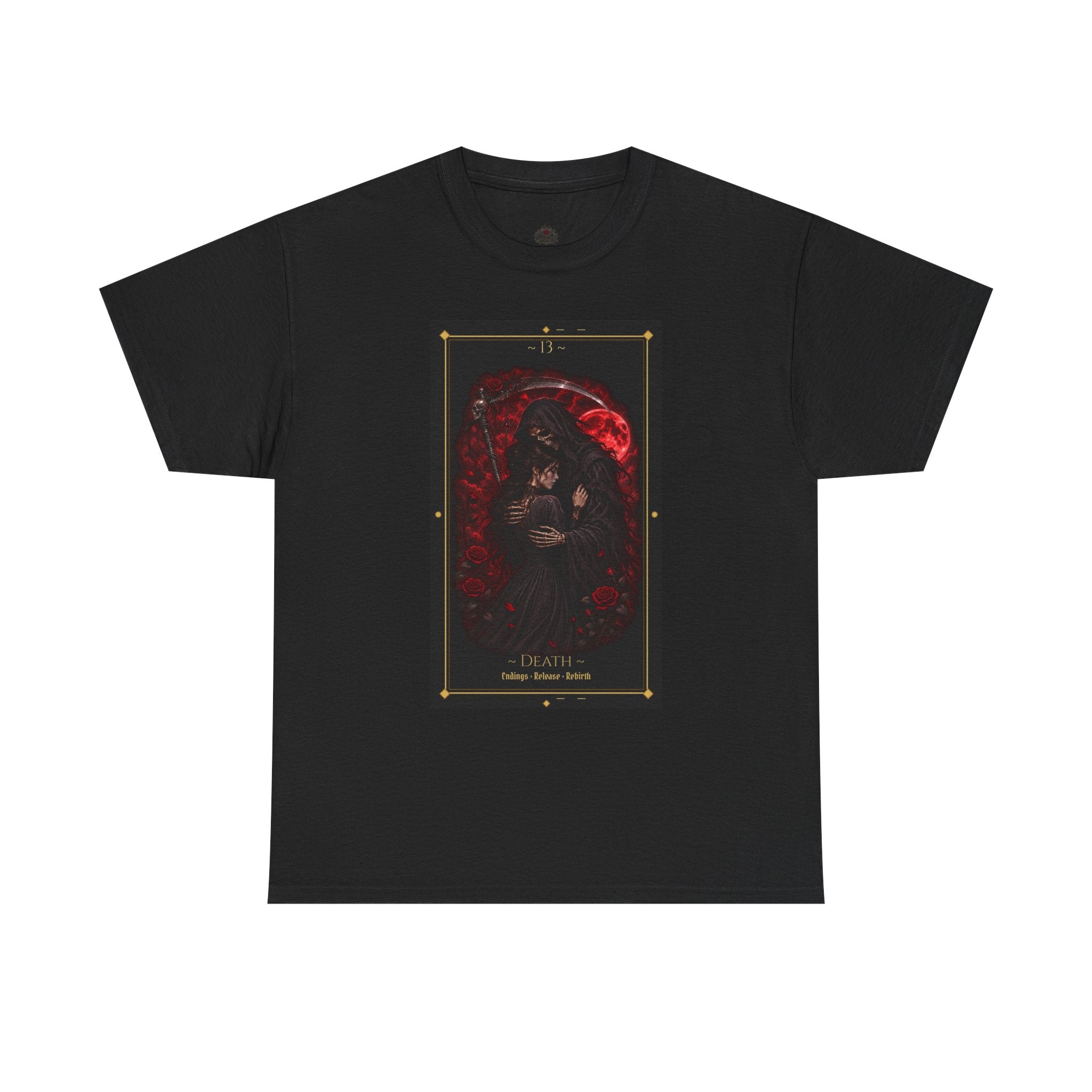 Death - Major Arcana Tarot Shirt / Transformation, Rebirth & New Beginnings