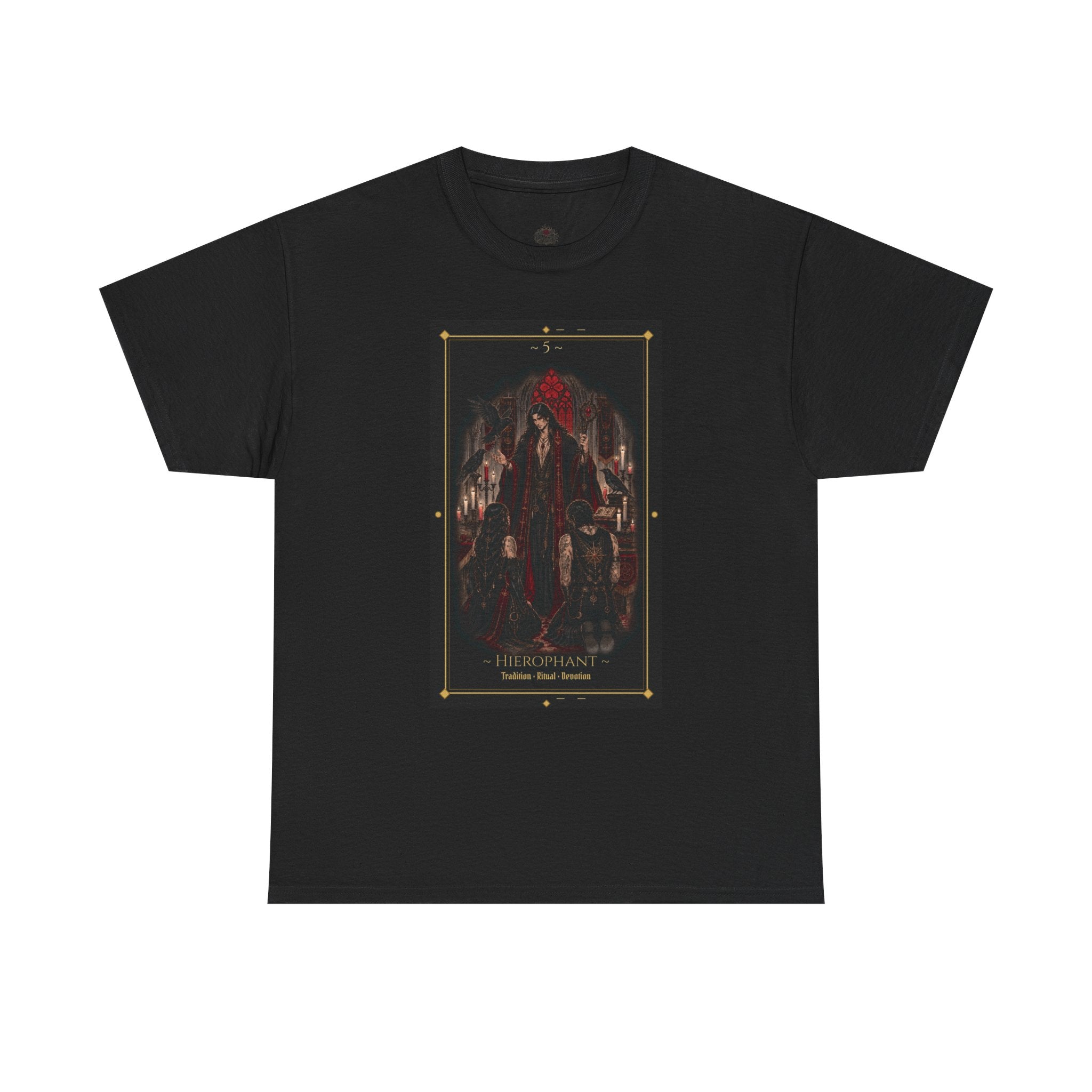 The Hierophant - Major Arcana Tarot Shirt / Tradition, Wisdom & Spiritual Guidance