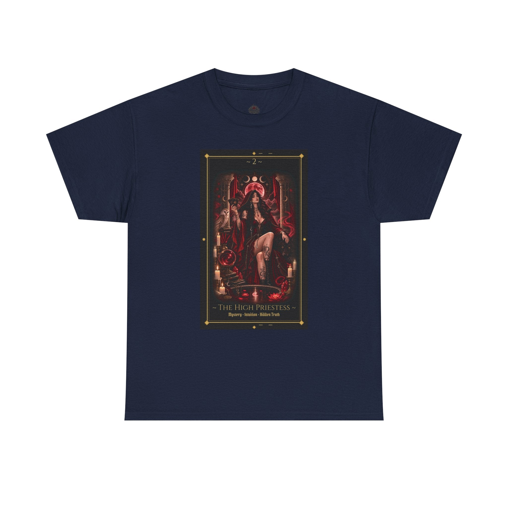 The High Priestess - Major Arcana Tarot Shirt / Intuition