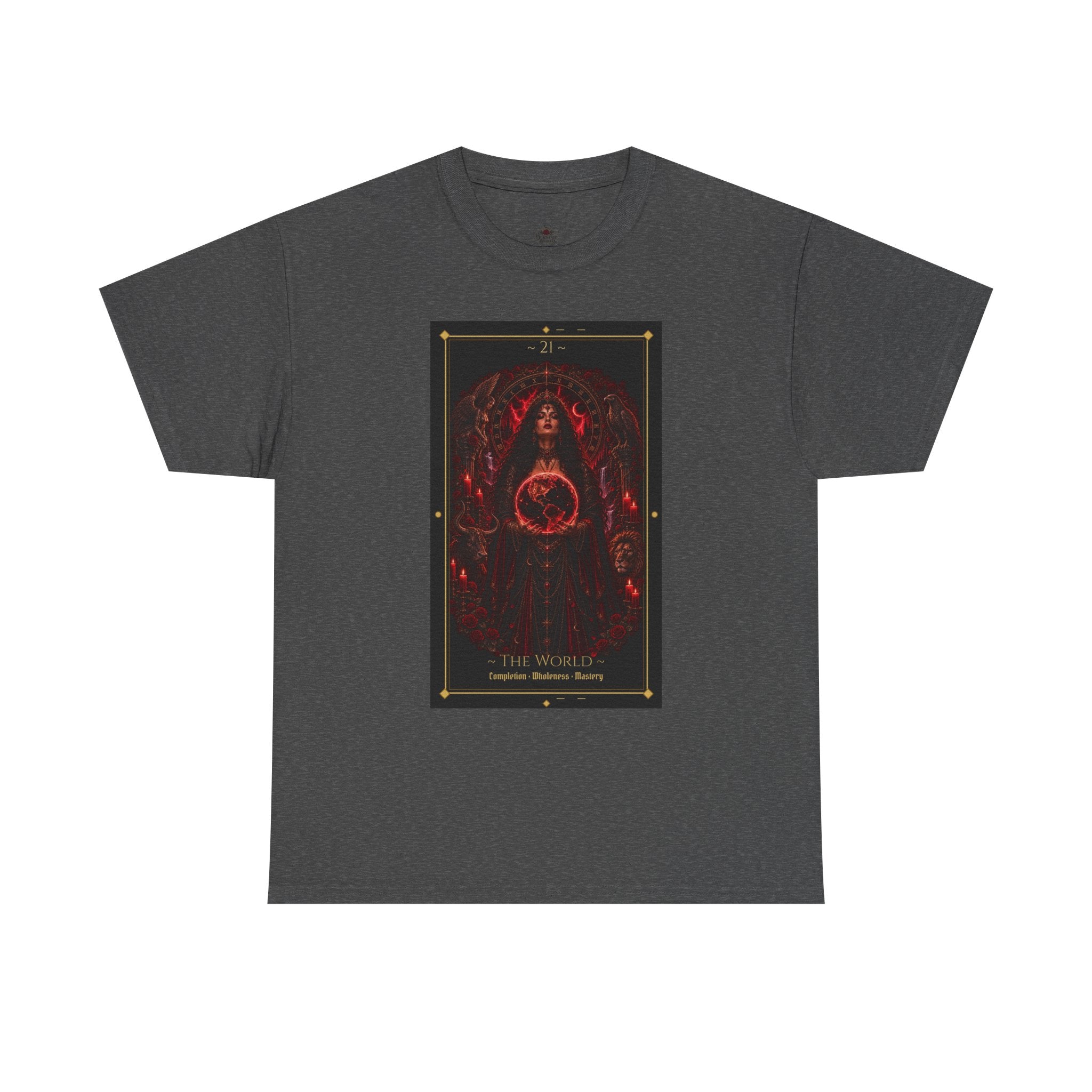 The World - Major Arcana Tarot Shirt / Completion, Fulfillment & New Beginnings