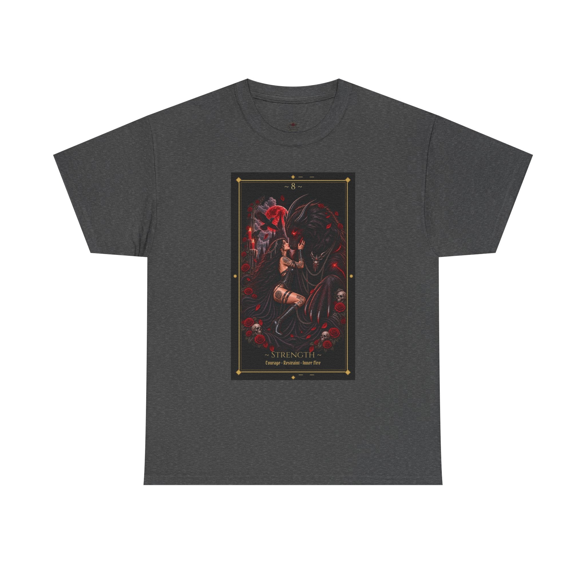 The Strength - Major Arcana Tarot Shirt / Inner Power, Courage & Resilience