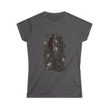 Gothic Coffin Romance T-Shirt – Dark Rose & Heart Coffin Design