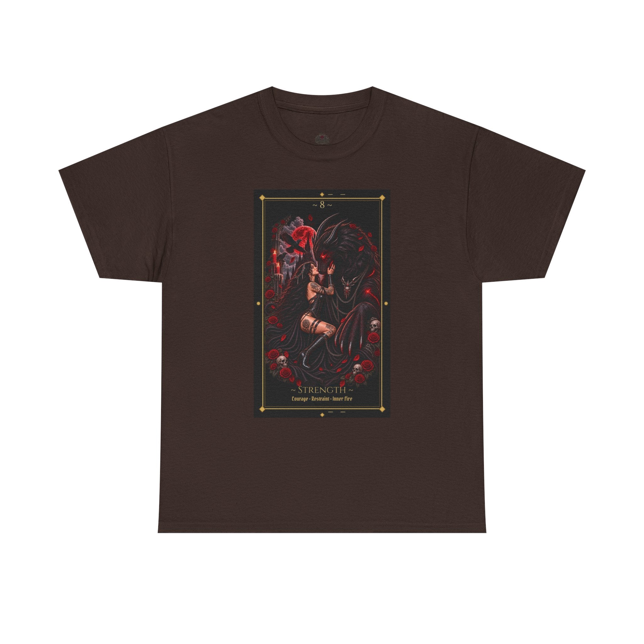 The Strength - Major Arcana Tarot Shirt / Inner Power, Courage & Resilience