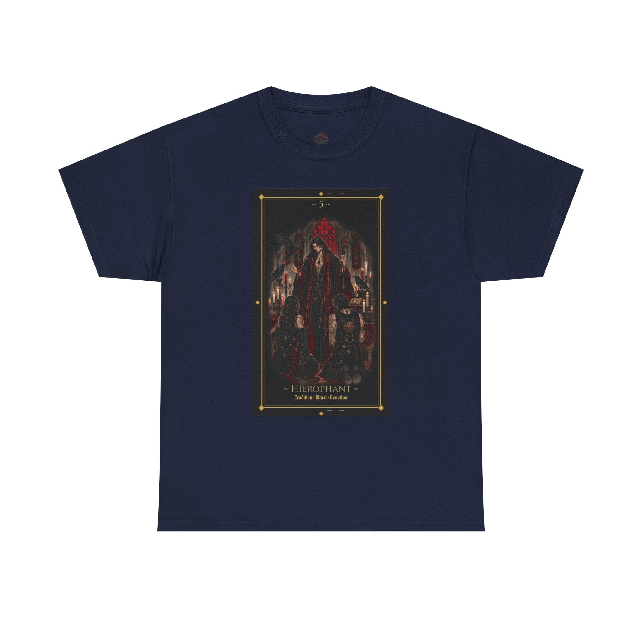 The Hierophant - Major Arcana Tarot Shirt / Tradition, Wisdom & Spiritual Guidance