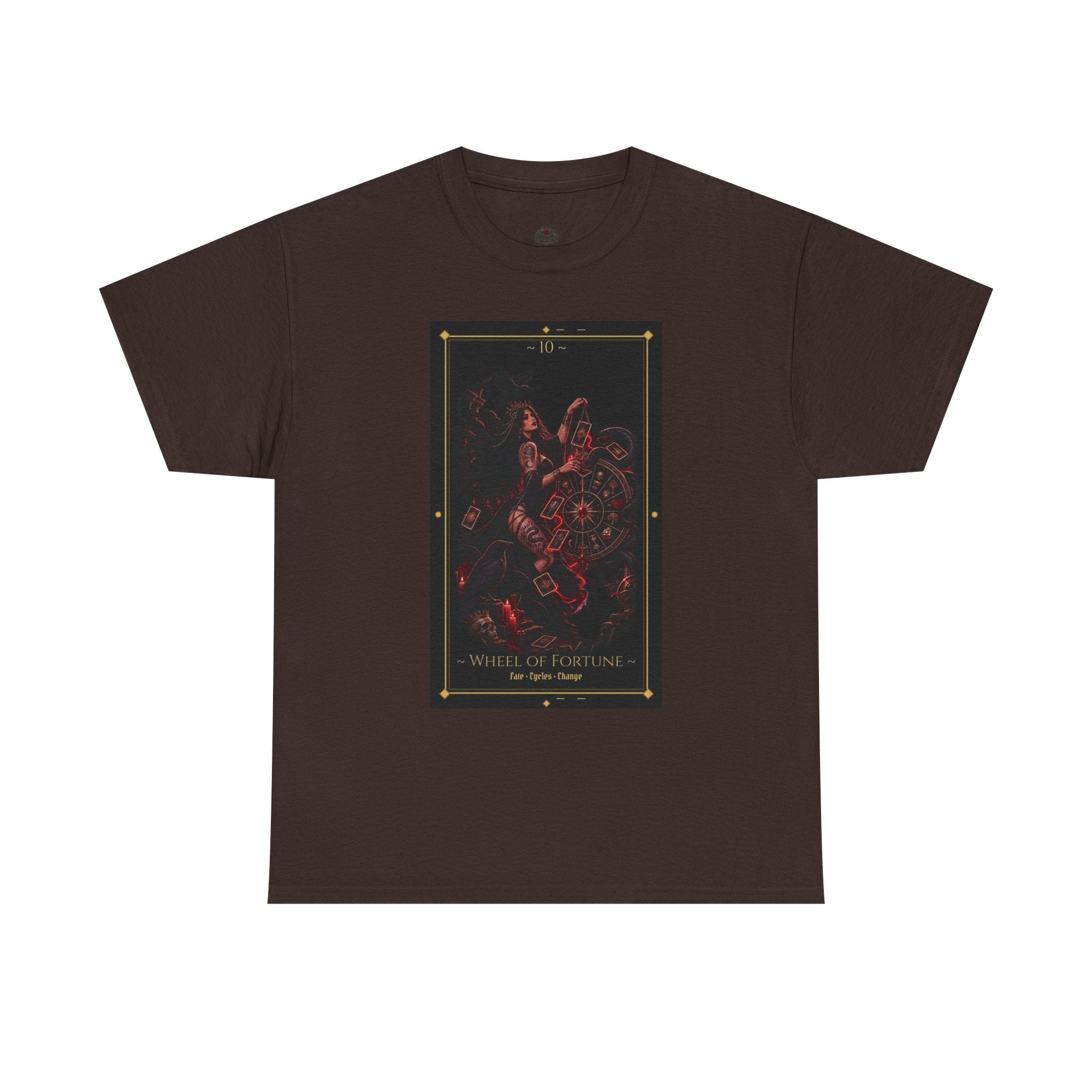 The Wheel of Fortune - Major Arcana Tarot Shirt / Fate, Change & Destiny