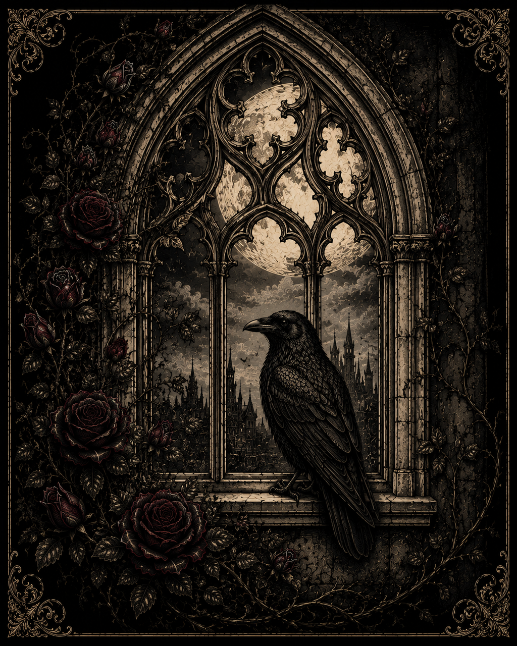 Nevermore - Gothic - Wall Art Collection