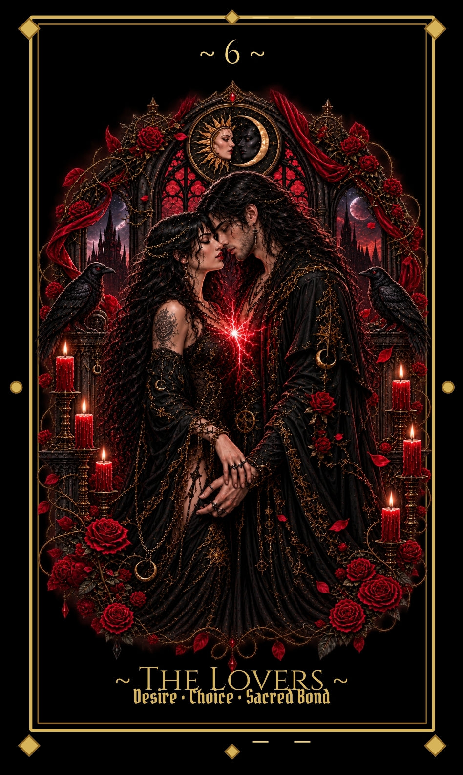Full Tarot Card Art Pack — 78 Printable Cards with Bleed (Digital Download)