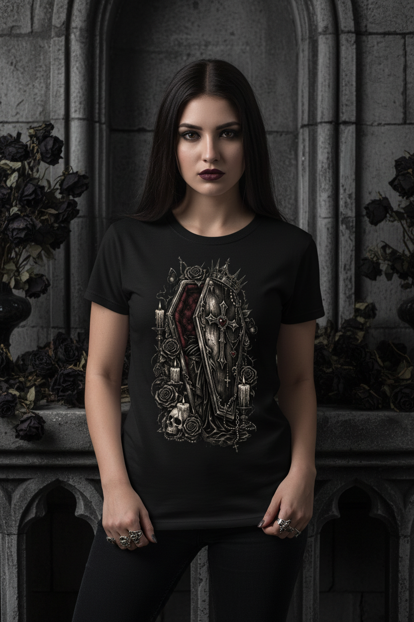 Gothic Coffin Romance Lifestyle